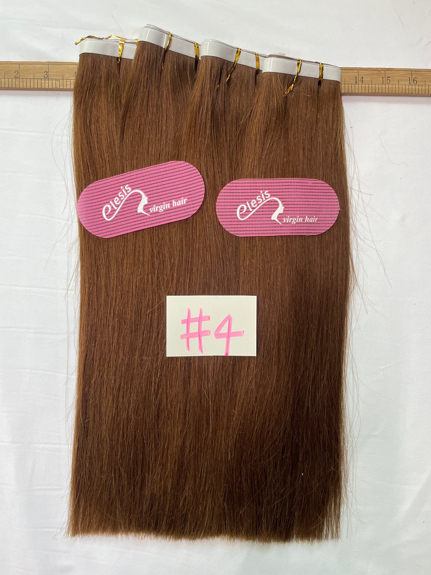 Seamless PU Weft Raw Hair Extensions – Multiple Colors Available