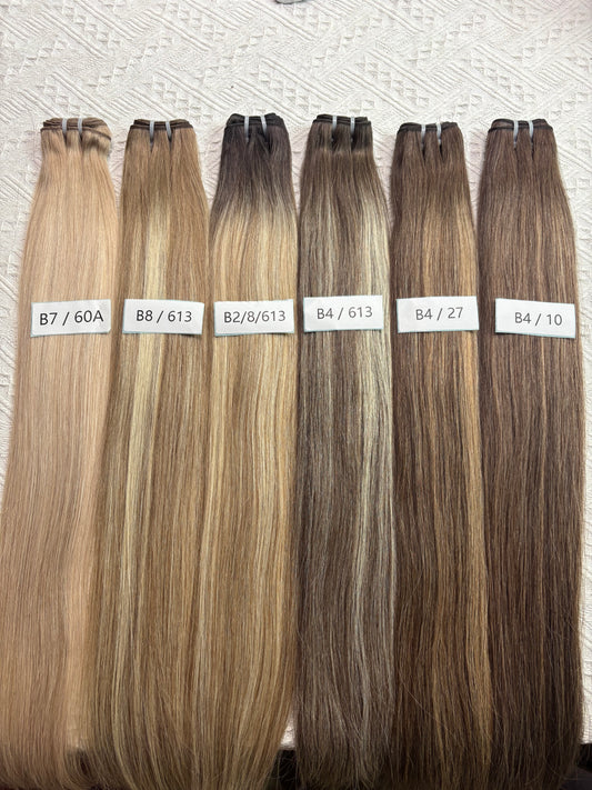 Balayage darkroot ombre bundle 24inch Cambodian Hair