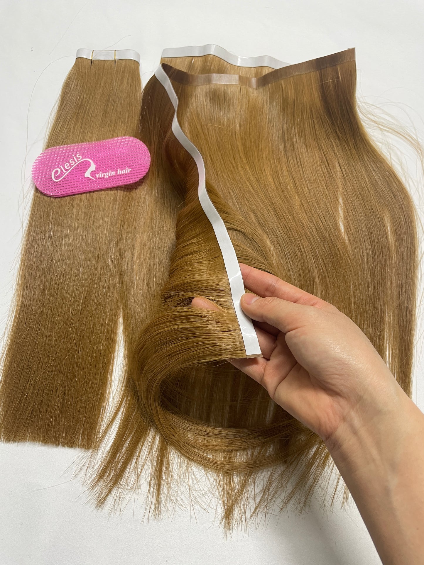 Seamless PU Weft Raw Hair Extensions – Multiple Colors Available
