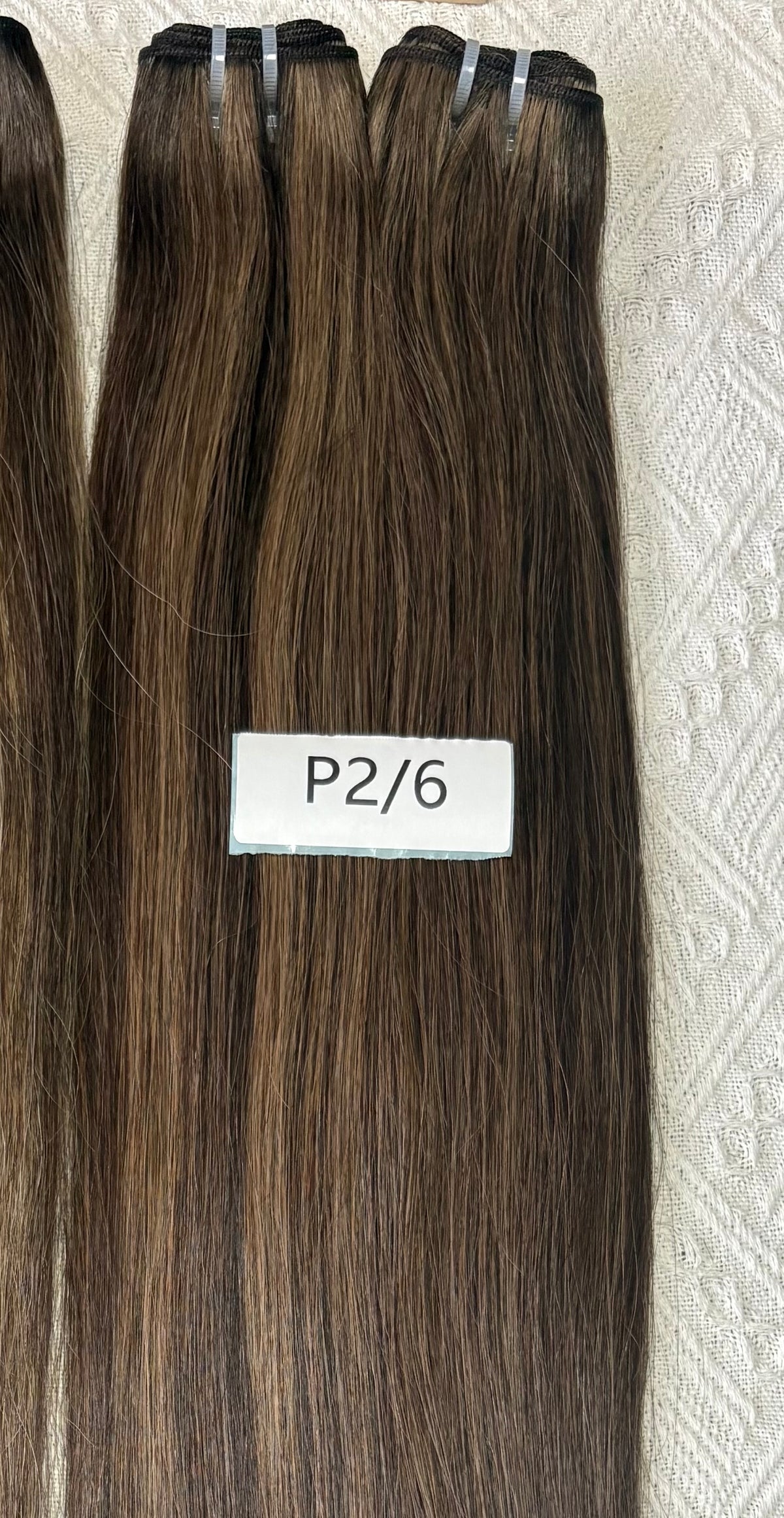 Alternating Piano Weft Hair Extensions – Two-Tone Interspaced Bundle