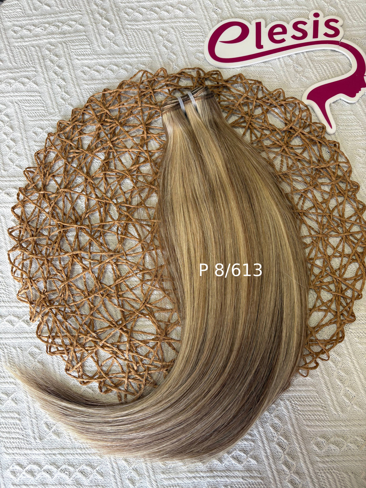 Alternating Piano Weft Hair Extensions – Two-Tone Interspaced Bundle