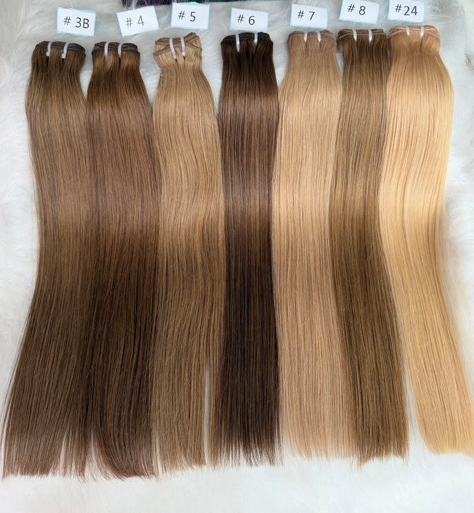 Warm Blonde Bundle Weft