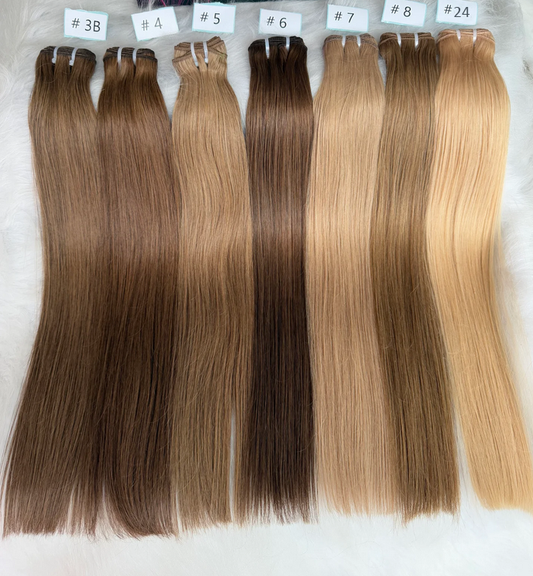Warm Blonde Bundle Weft